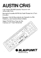 Blaupunkt Austin-CR-45 - Owners Manual